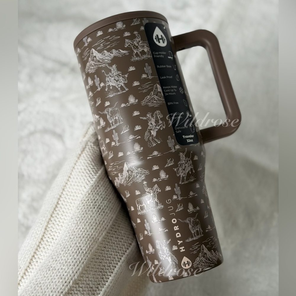 HydroJug Country Western Cowboy Desert Drift 32 OZ Traveler limited edition